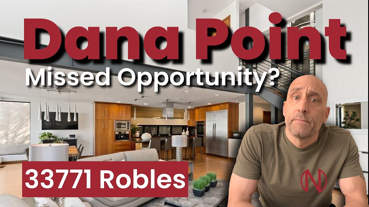 Missed Opportunity: Stunning Dana Point Home You Won't Believe! 🏡#DanaPointRealEstate