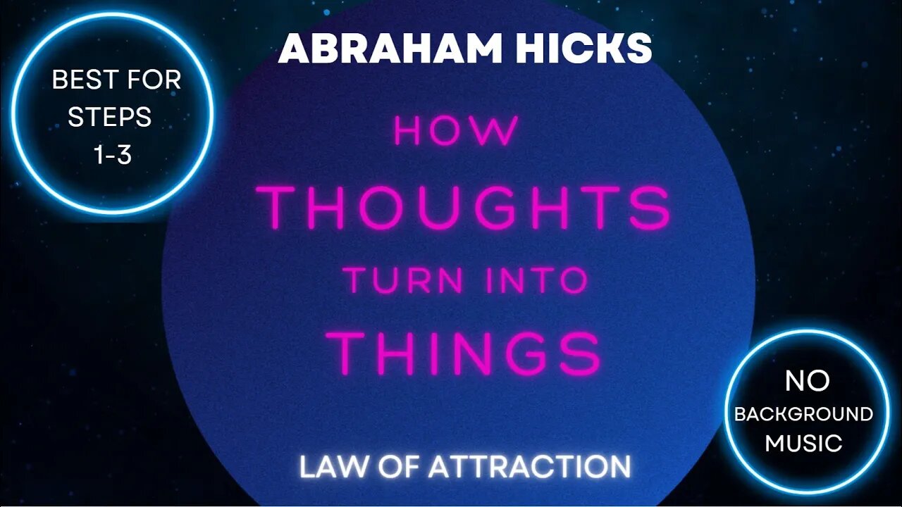 Get What You Want In Life! Steps 1, 2, & 3 | Law of Attraction | Abraham Hicks 2022