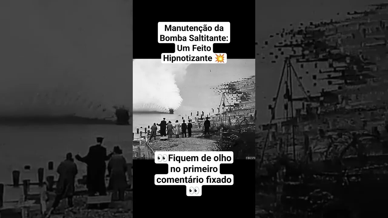 Manutenção da Bomba Saltitante: Um Feito Hipnotizante 💥 #war #guerra #ww2