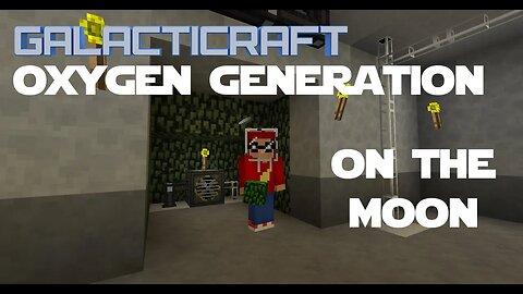 Minecraft - Mod Tutorial Galacticraft - Generating Oxygen on the Moon