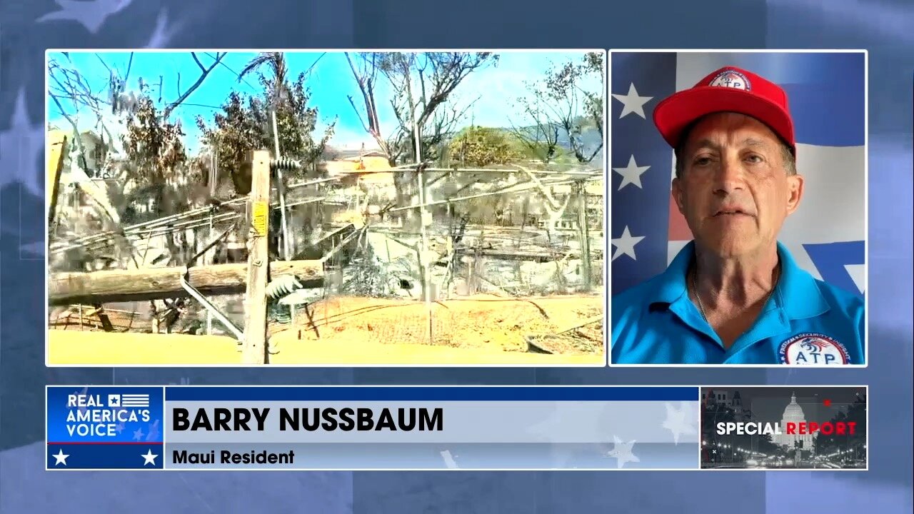Barry Nussbaum: BIG COVERUP Happening Over the Start of the Devastating Maui Fire