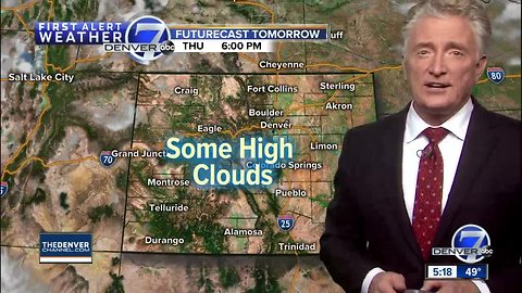 Wednesday evening forecast