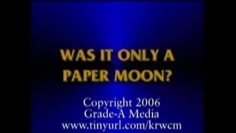 Was it only a Paper Moon - James Collier - LEM Analysis