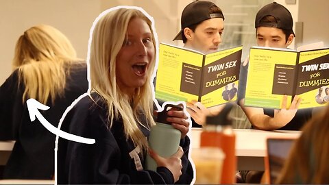 READING EMBARRASSING BOOKS IN PUBLIC PRANK!