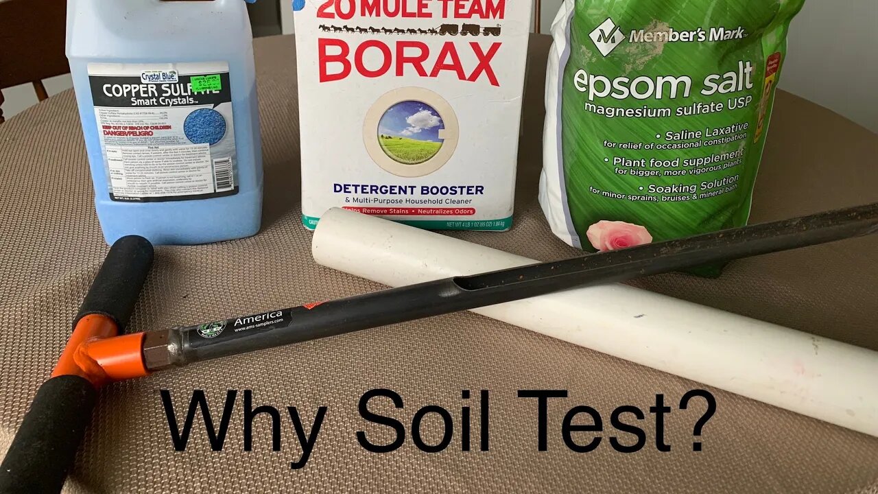 Soil Test? Adding household items