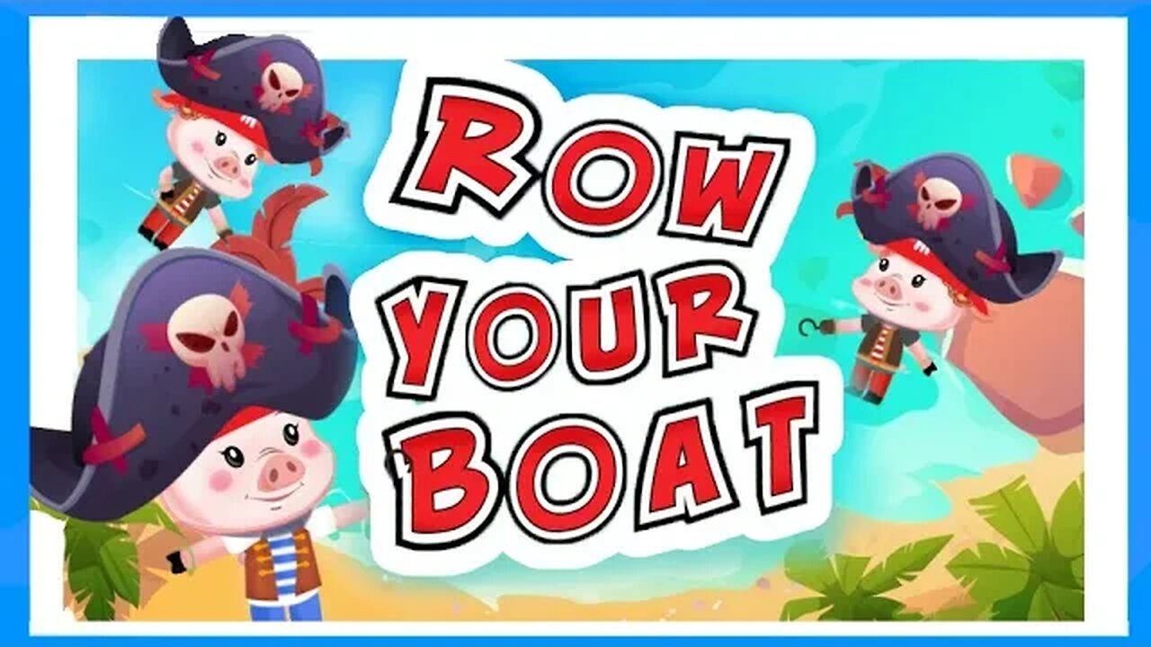 Row Row Row your boat gently down the stream ~ ♫♫♫ Music ♫♫♫