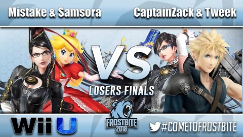 Mistake & Samsora vs. CaptainZack & Tweek - Wii U Doubles Losers Finals - Frostbite 2018