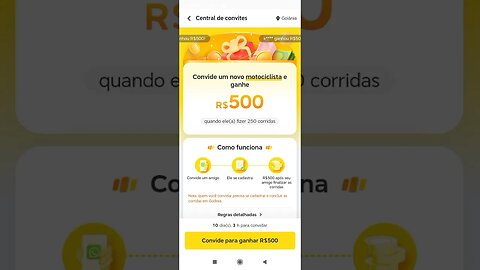 ajude o canal trabalhe na 99 pop usando meu link