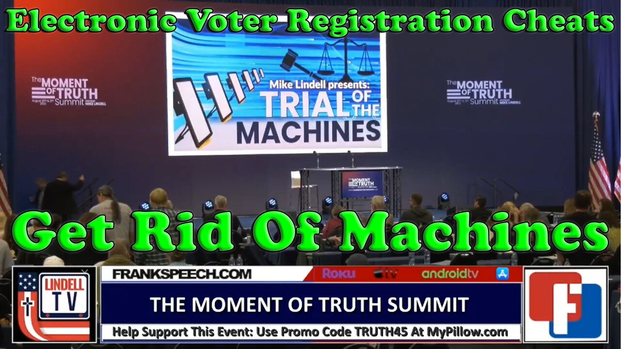 Electronic Voter Roll Have To Go - Dr Douglas G Franks