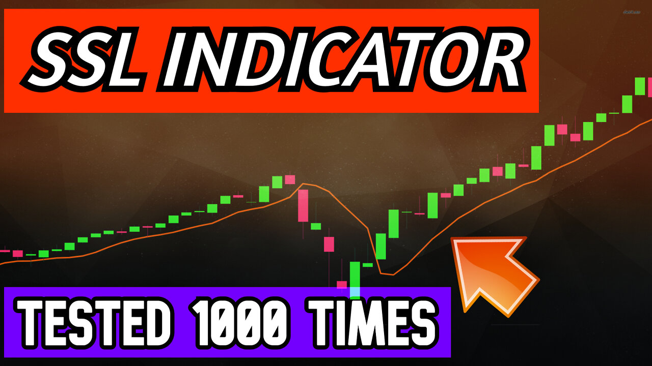 The SSL Indicator Backtested 1000 Times On [Crypto Forex And Indices]