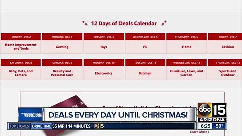 Deals every day until Christmas