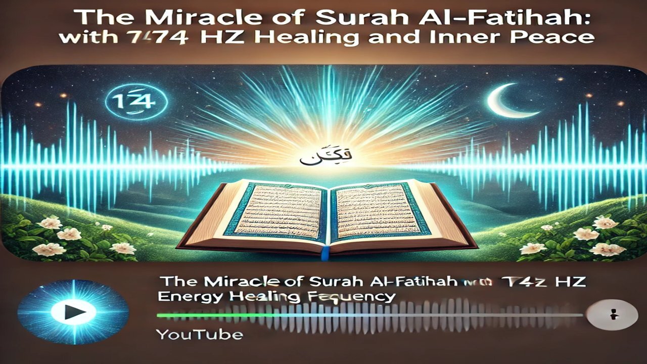 The Miracle of Surah Al-Fatihah with 174 Hz Frequency: Energy Healing and Inner Peace