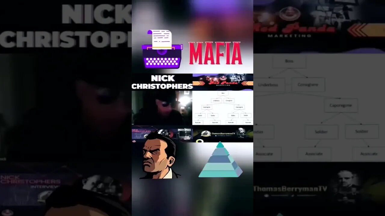 Nick Christophers #Author and #Mob Expert talks the structure of the #Mafia #Omerta #gambinos #fyp