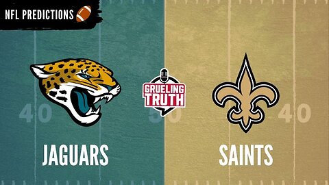 NFL Prediction Show: Jaguars vs Saints