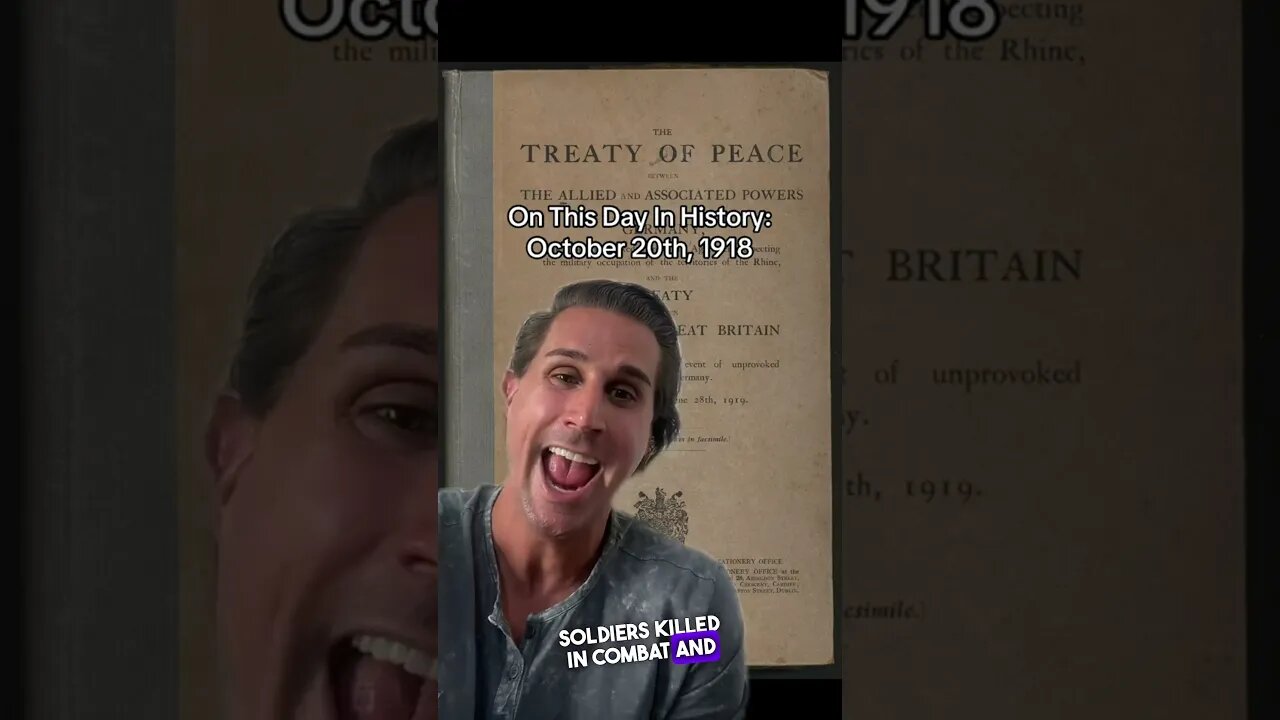 ON THIS DAY IN HISTORY: 10/20/1918 #shorts