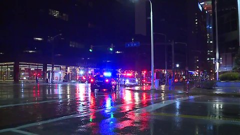 Manhole cover popped off in Cleveland