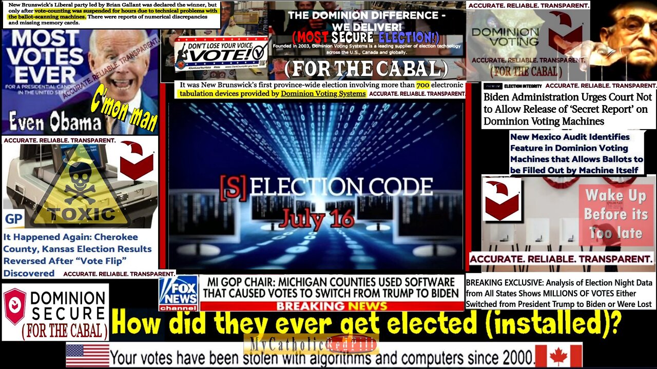 REMINDER: SELECTION CODE Movie on the 2020 Election Steal is DEVASTATING (Election Code)