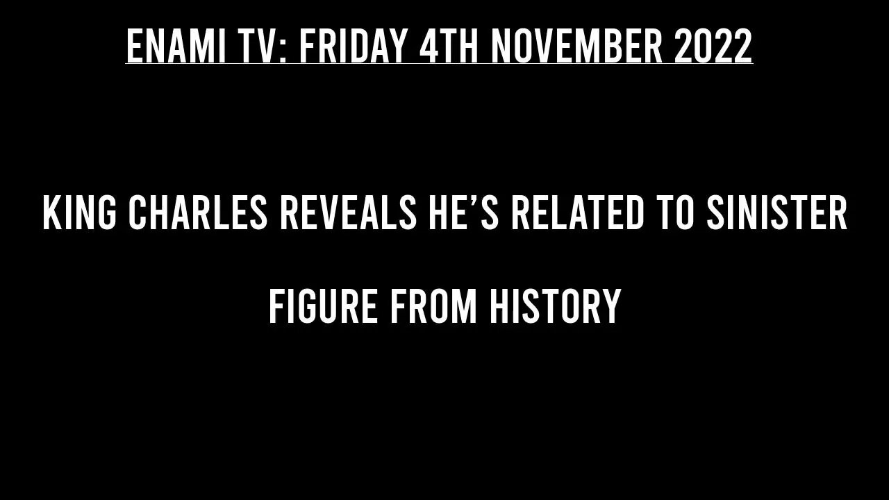 King Charles tells actor Luke Evans how his bloodline shows he is related to Vlad Dracula.