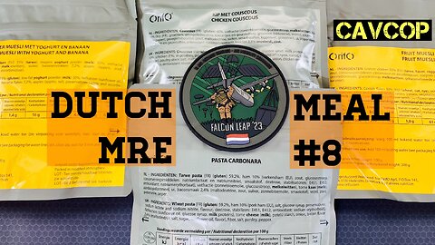 Dutch MRE #8 Main Meals