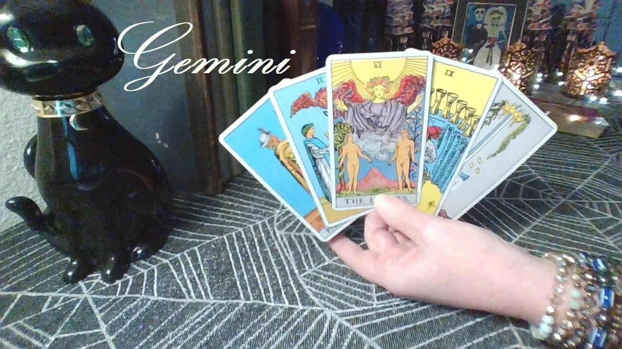 Gemini October 2022 ❤️ THESE THREE LITTLE WORDS CHANGE EVERYTHING Gemini! Future Love #TarotReading