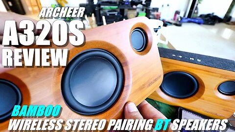 ARCHEER A320S Bluetooth Speaker Review - Unique Style & Big Sound