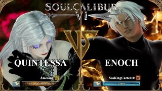 Quintessa (Amesang) VS Enoch (SeaKingCarter10) (SoulCalibur VI — Xbox Series X Ranked)