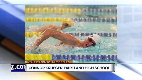 WXYZ Senior Salute: Hartland's Connor Krueger