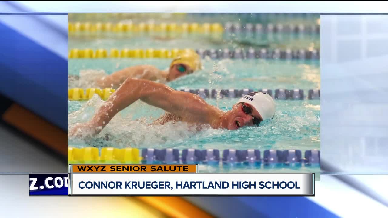 WXYZ Senior Salute: Hartland's Connor Krueger