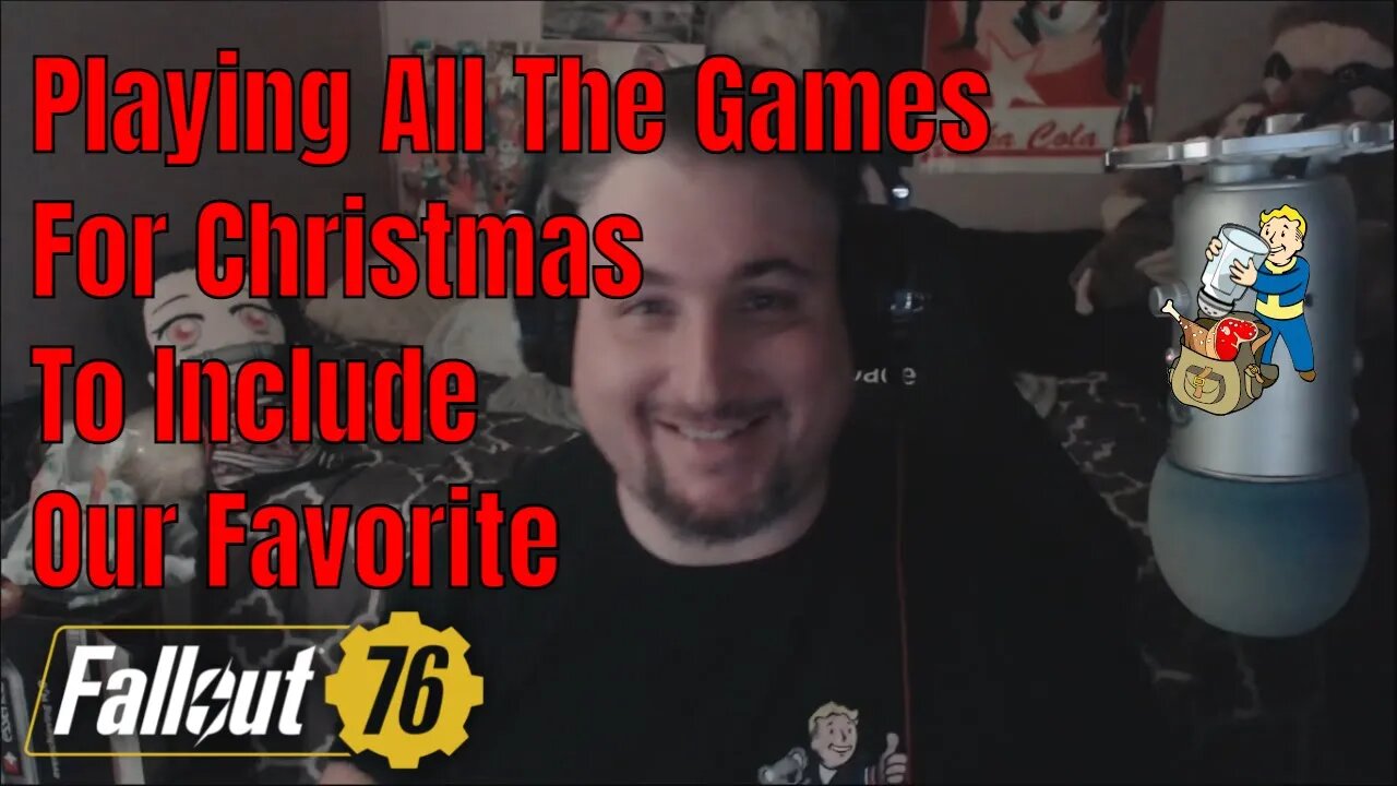 Lorespade Before Xmas Playing COD, Halo, LOL Team Fight Tactics, And Fallout 76 Camp Ratings