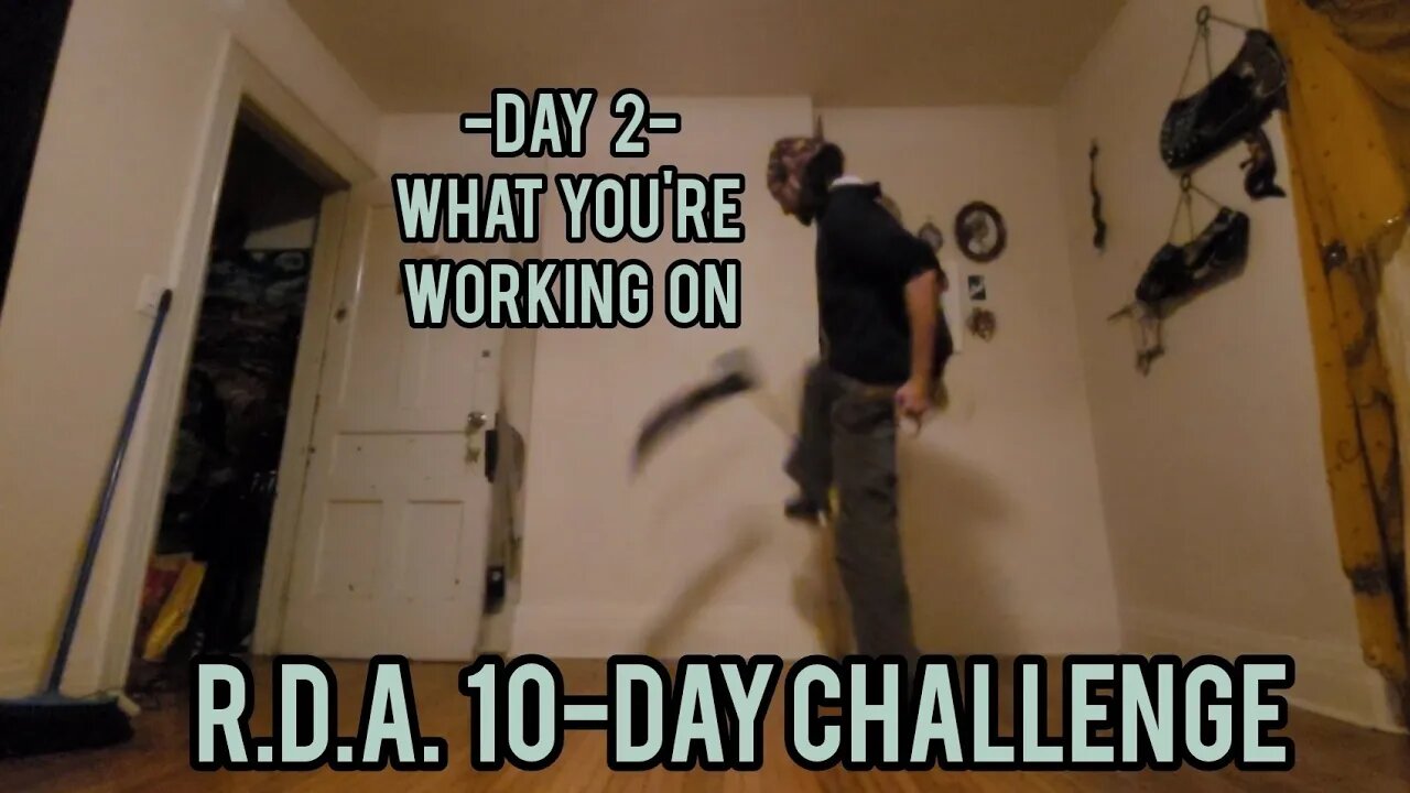 rda 10day challenge 2022 : day 2 : werking on it