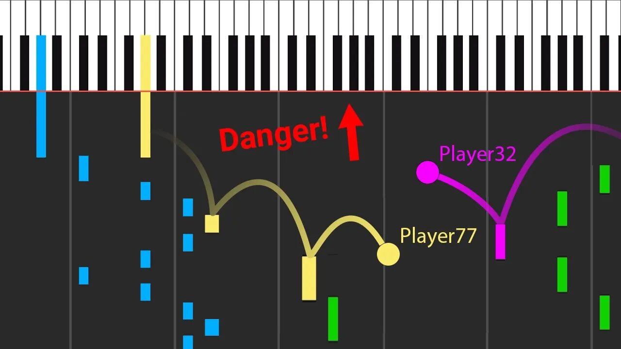 Piano Marble Battle - Who will survive?