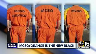 Sheriff announces uniform change in MCSO prisons