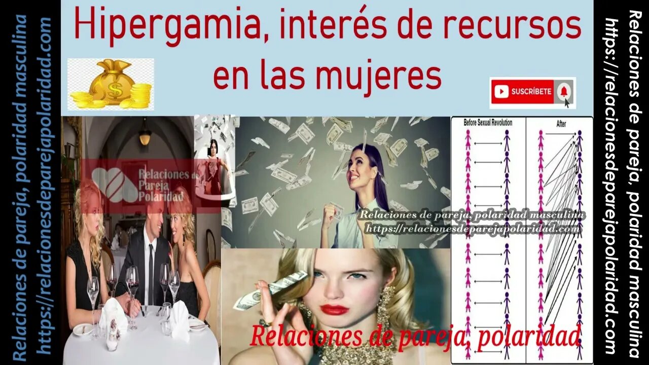 Hipergamia, interés de recursos en mujeres 🤑💰 interesadas 💲💸🤑💕😘💯 mejorado