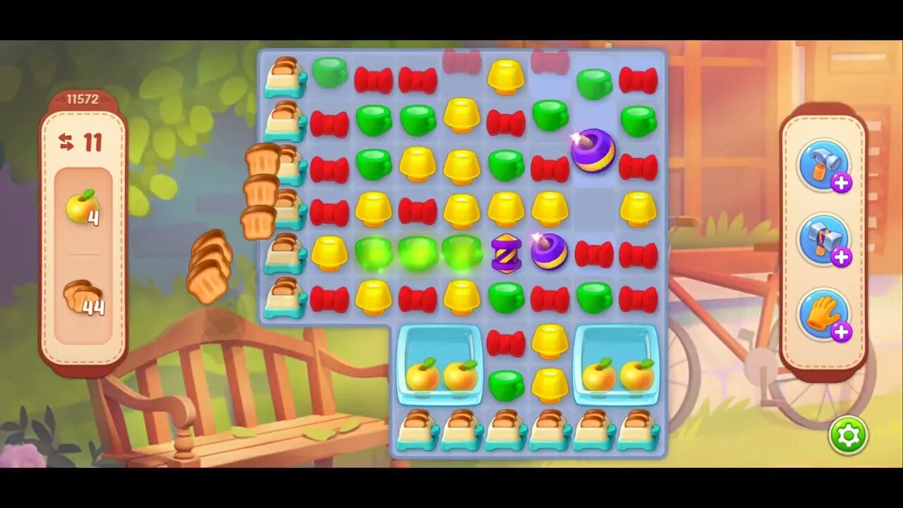 Playrix Homescapes Gameplay Walkthrough Level 11572