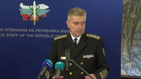 Изявления на министъра на отбраната Димитър Стоянов и началника на отбраната адм. Емил Ефтимов
