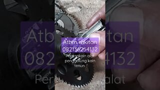 PERANGKAIAN ALAT PENGGULUNG HASIL TENUN.#shorts #viral #project #homemade #powerloom
