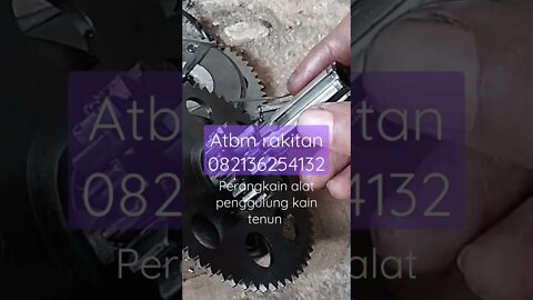 PERANGKAIAN ALAT PENGGULUNG HASIL TENUN.#shorts #viral #project #homemade #powerloom