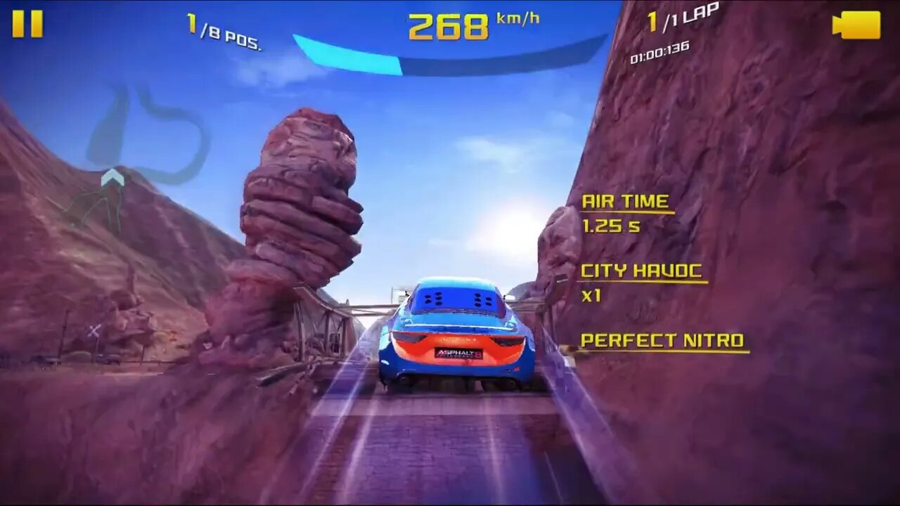 Asphalt 8 Airborne Season 02 Race 25 Classic Cloud Nine Car Renault Alpine Celebration Laps 1 Racer