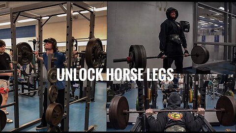 Unlocking Horse Legs (Squat PR's)