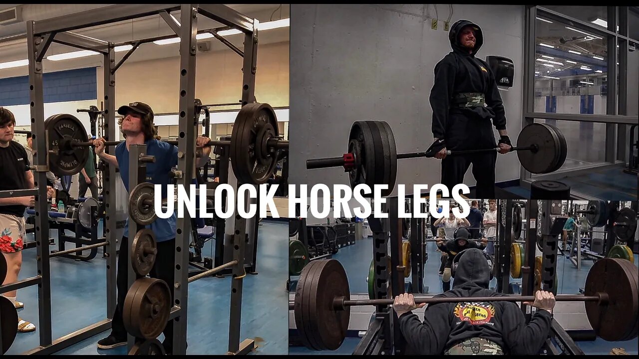 Unlocking Horse Legs (Squat PR's)