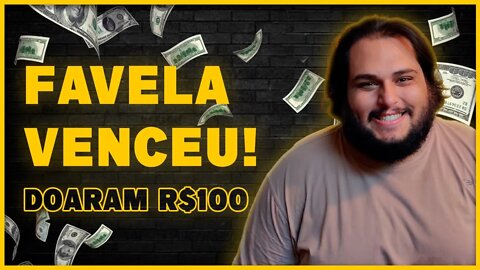 VOLTEI!! DOARAM R$100