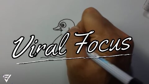 How to turn Numbers 1-5 into the cartoon birds (Learn step by step Art ) - Viral Focus