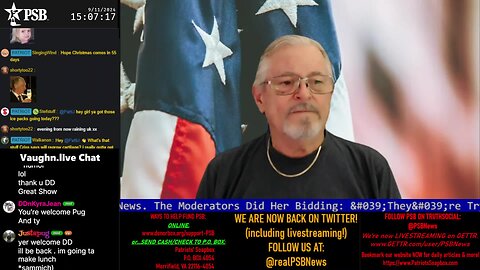 2024-09-11 15:00 EDT - The PATRIOTski Tavern: