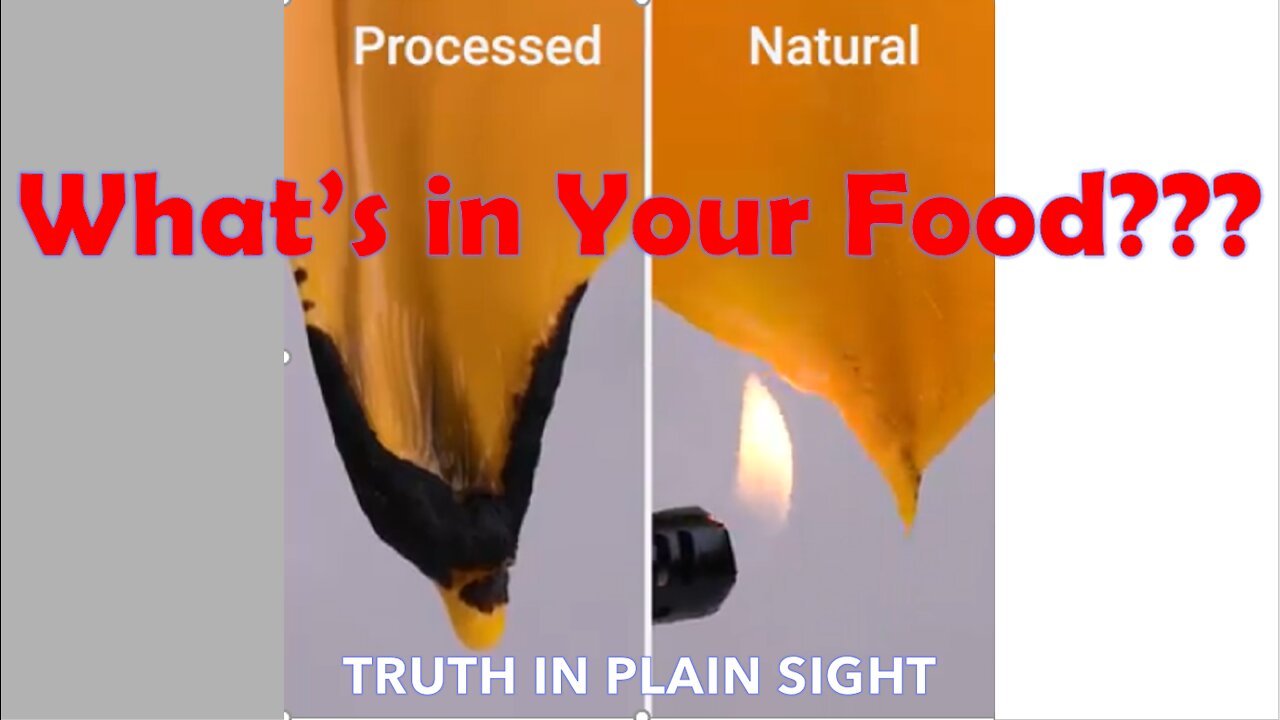 What's in Your Food??? - Truth in Plain Sight