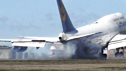 747 Pilot Forgets to Flare