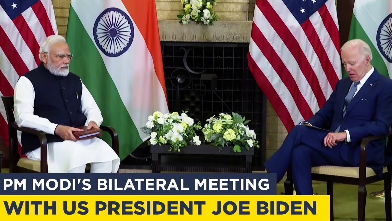 PM Modi's bilateral meeting with US President Joe Biden