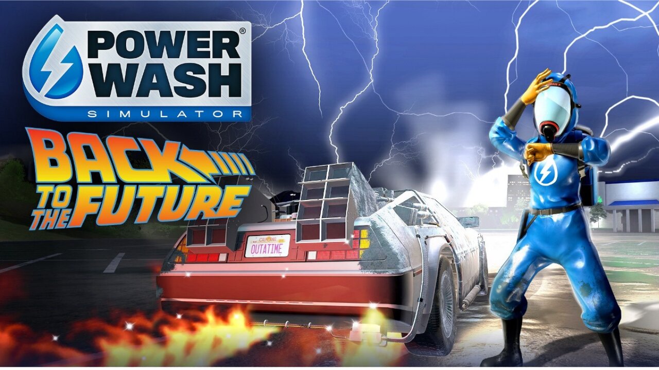 GREAT SCOTT! PowerWash Simulator: Back to the Future, Part 1