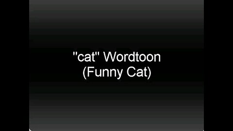 Very Easy! How to turn word Cat into a Cartoon Cat!