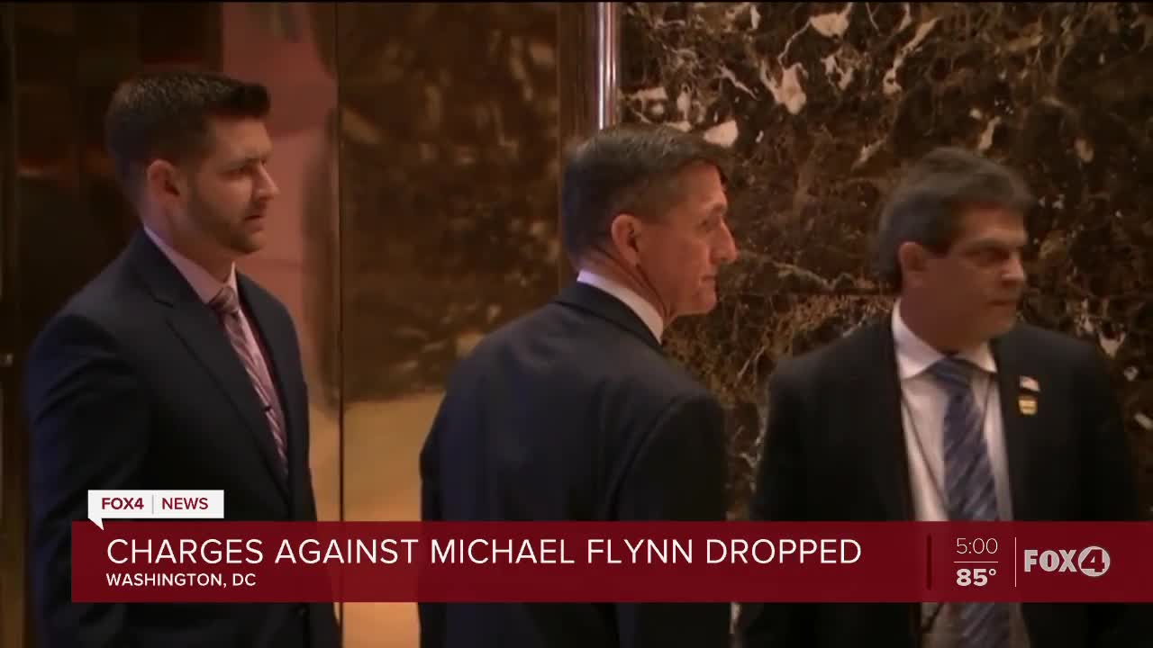 Charges dropped against former National Security Advisor Michael Flynn