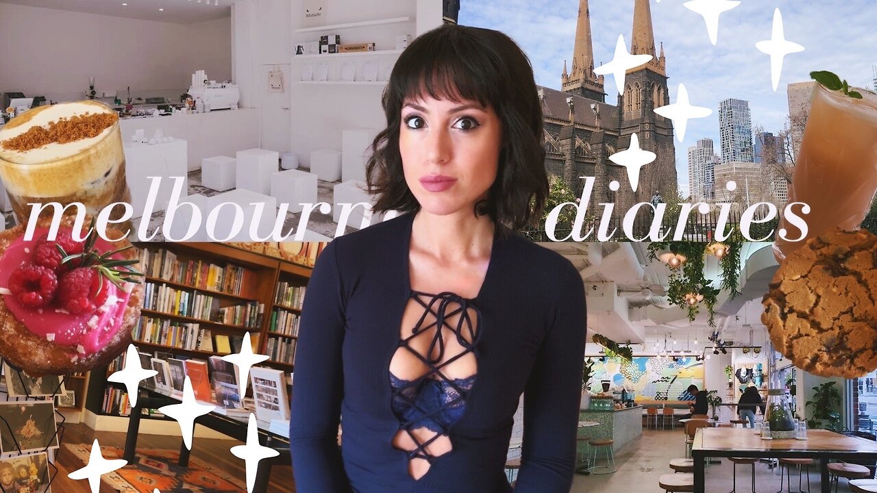 melbounre diaries vlog | cafes, bookstores, winter mornings